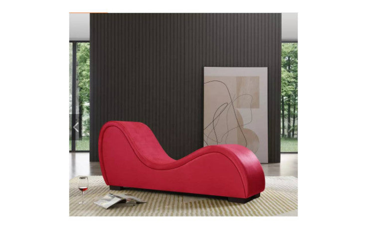 Kama Sutra Mebon Chaise Love Lounge Red