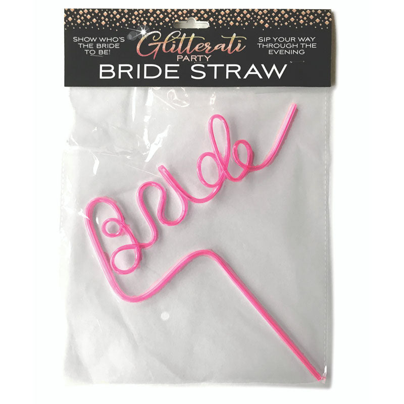 Glitterati - Bride Straw