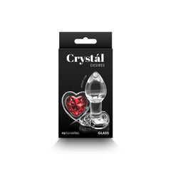 Crystal Desires - Red Heart - Small