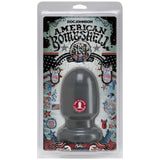 Shell Shock Small Anal Plug Gun Metal