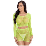 Leaf It To Me Short Set Orange