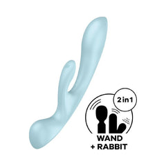 Satisfyer Triple Oh Light Blue