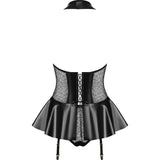 Hot Corset w Panties Black