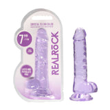 REALROCK 7'' Realistic Dildo With Balls