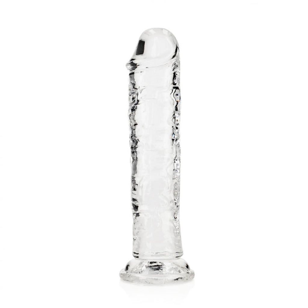 REALROCK 18 cm Straight Dildo - Clear