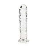REALROCK 18 cm Straight Dildo - Clear