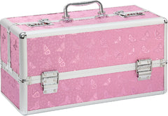 Lockable Large Vibrator Case Pink