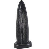 Tongue Shape Anal Plug Black