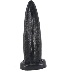 Tongue Shape Anal Plug Black