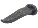 Tongue Shape Anal Plug Black