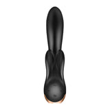 Satisfyer Double Flex App Rabbit Vibrator Black