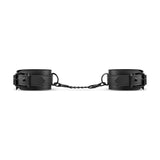 Faux Leather Ankle Cuffs Black