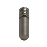 Power Bullet First Class Rechargeable Bulllet w Crystal Gun Metal