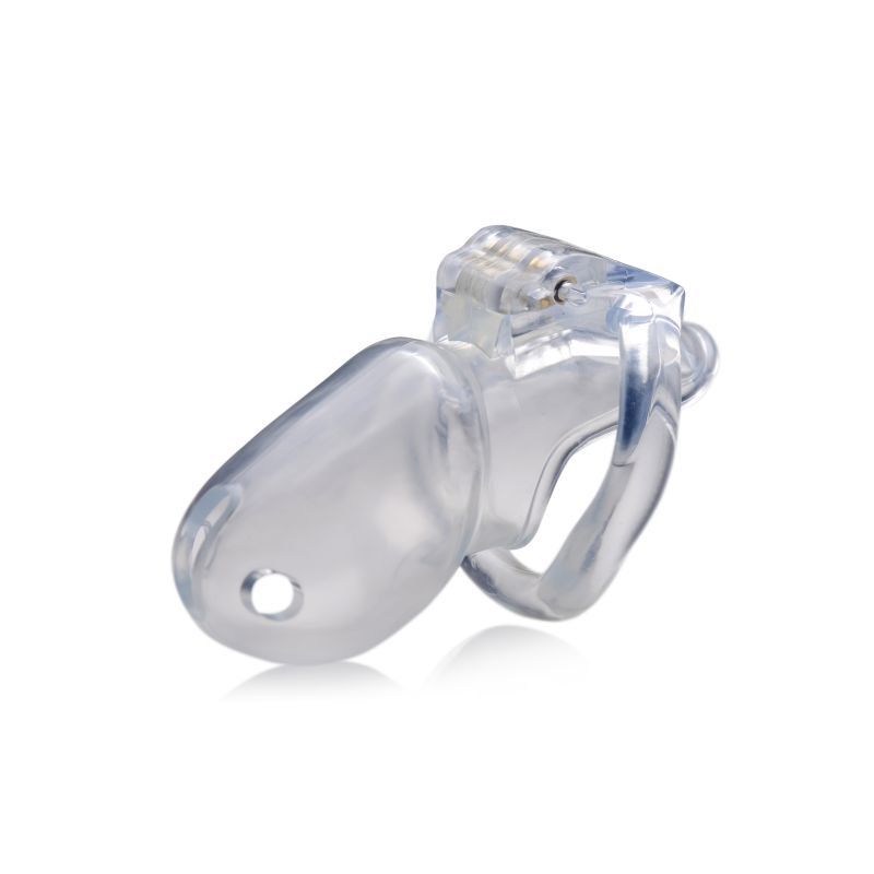 Clear Captor Chastity Cage - Large