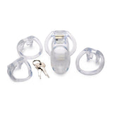 Clear Captor Chastity Cage - Large