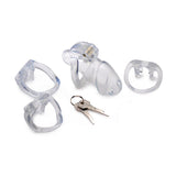 Clear Captor Chastity Cage - Medium