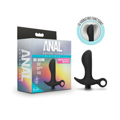 Anal Adventures Platinum Silicone Prostate Massager 01