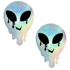Holographic Melty Alien Pasties