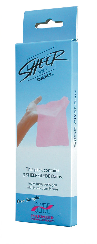 Oral Sheer Dam 3 Pc Pink/Strawberry