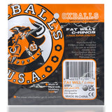 Fat Willy 3 Pc Jumbo Cockrings Orange
