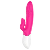 Lighter Thrusting Rabbit Vibrator - Pink