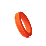 Classic Silicone Medium Stretch Penis Ring 36mm Orange