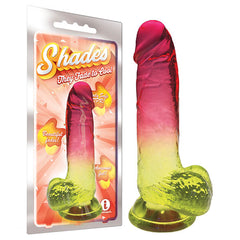 Shades 8'' Jelly TPR Dong