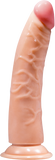 7.5" Thin Realistic Dong (Flesh)