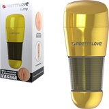 Kitty Vagina Masturbator (Gold)