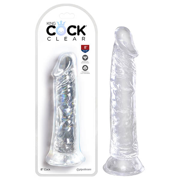 King Cock Clear 8'' Cock